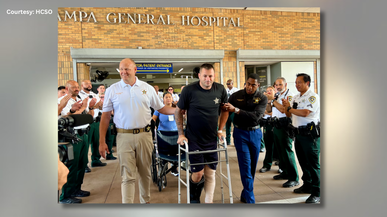 Deputy released from hospital