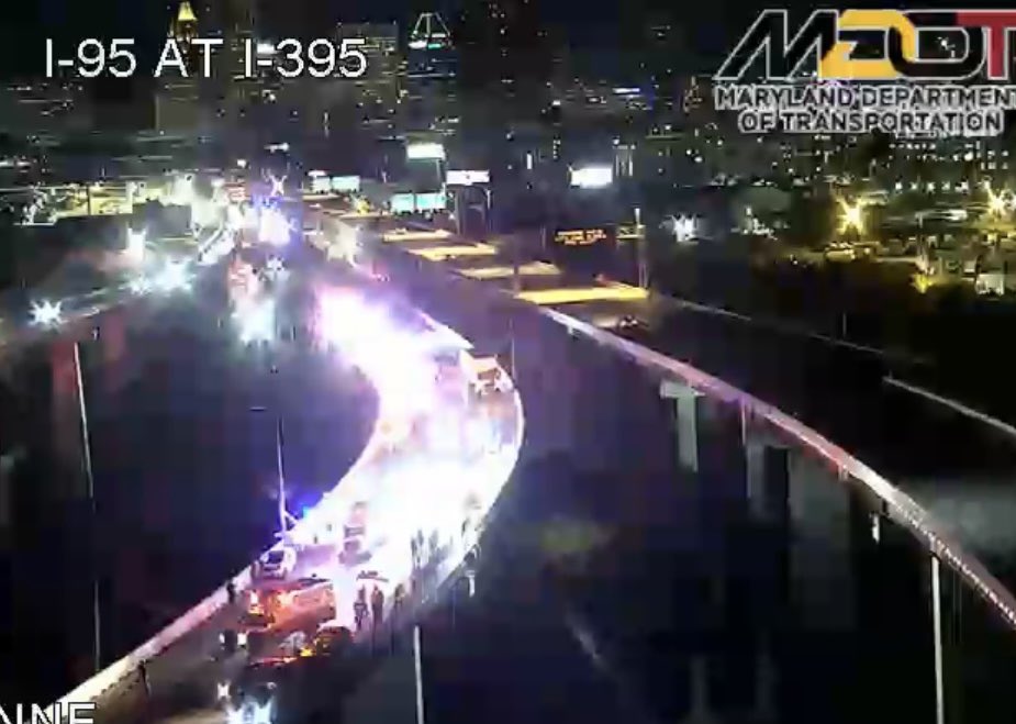 Crash on I-95