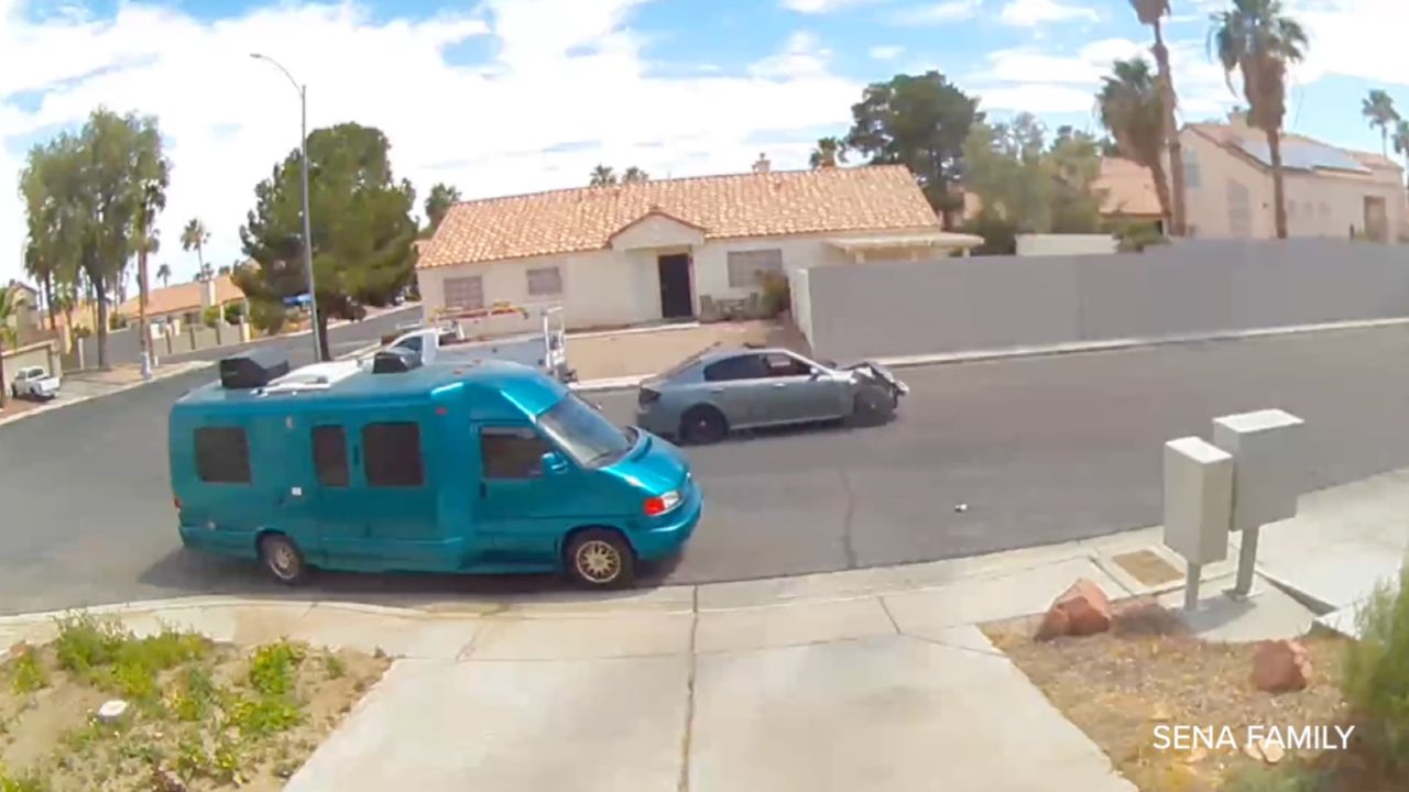 Camper van hit-and-run