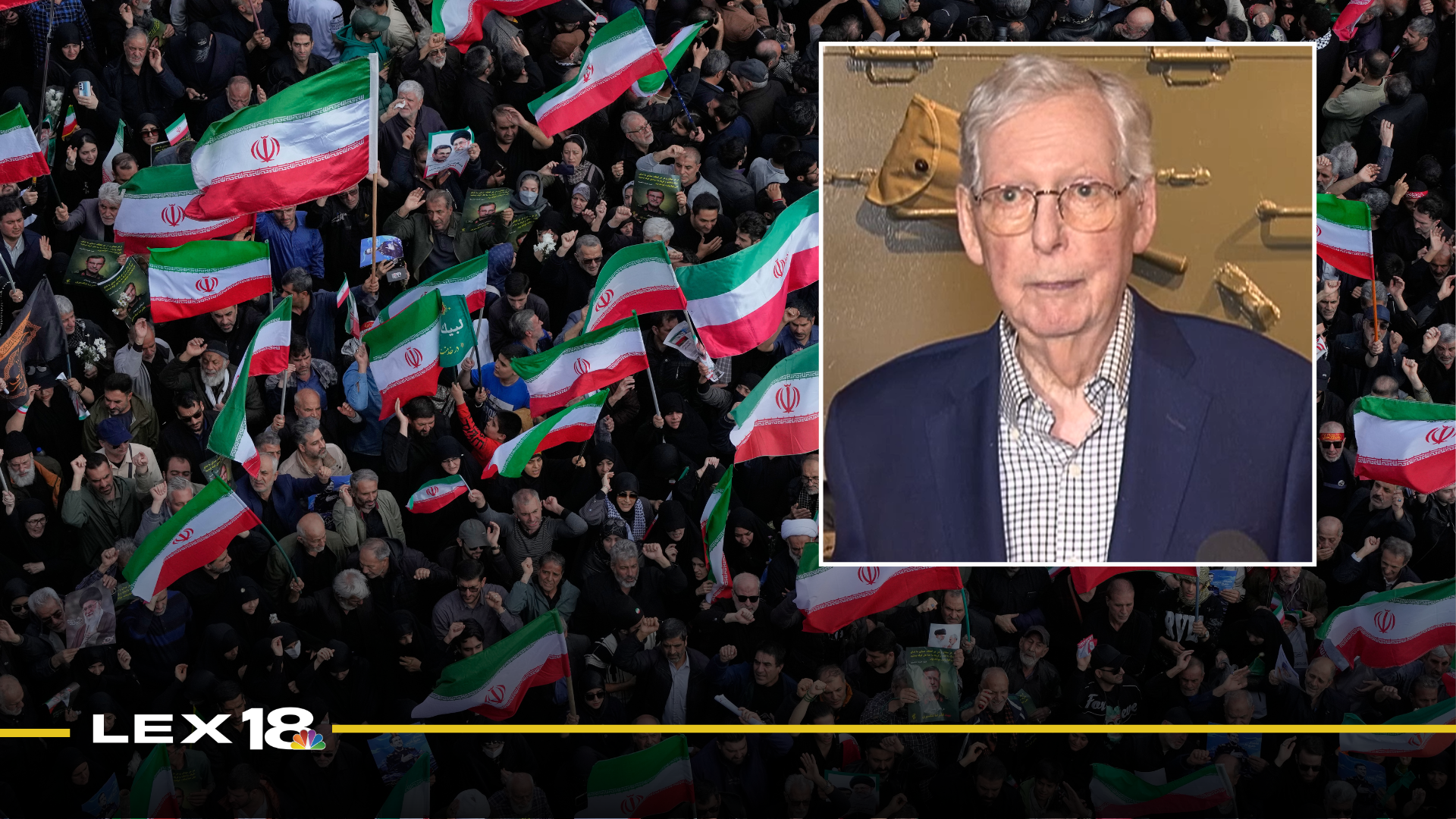 Mitch McConnell shares opinion on sending American troops to Iran