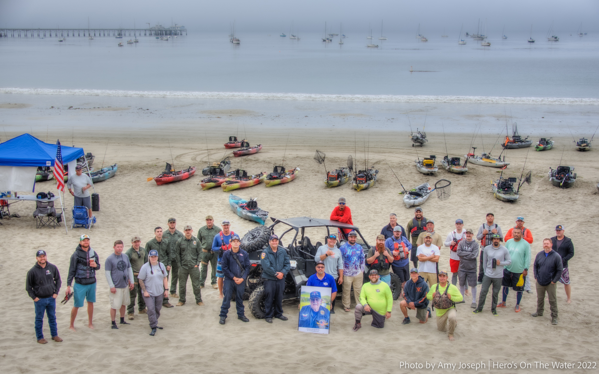 Heroes on the Water Central California Chapter hosted the Si Tenenberg Memorial Kayak and Fishing Event keeping a beloved community member in mind.