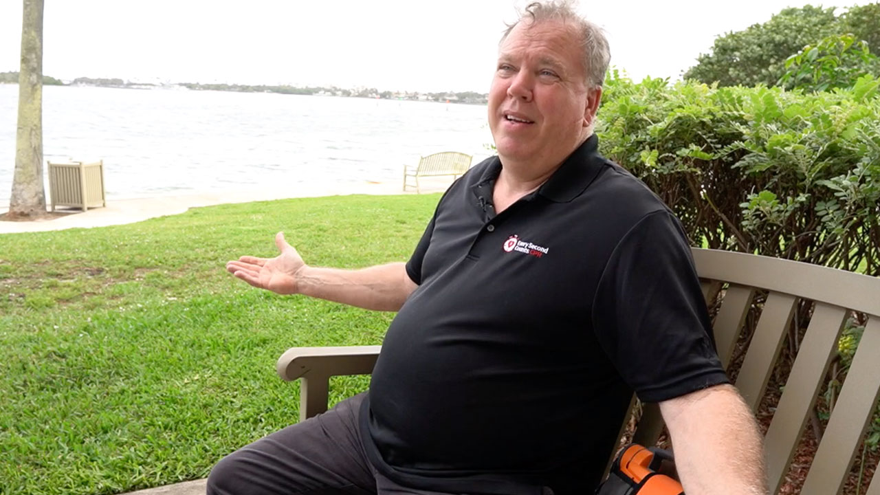 Ed Kosiec, pushing for Florida high school students to learn CPR
