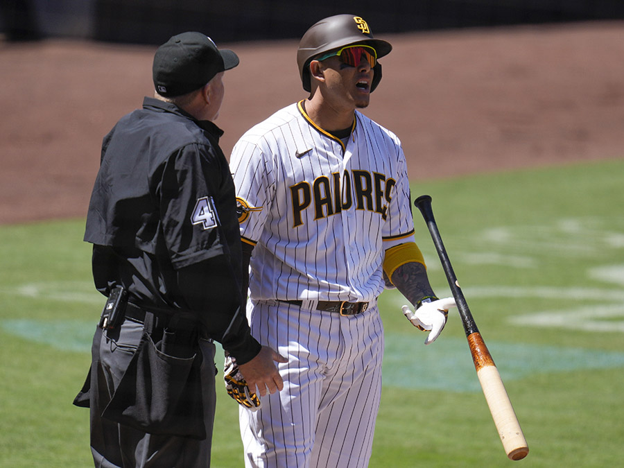 Diamondbacks Padres Baseball manny machado ejection