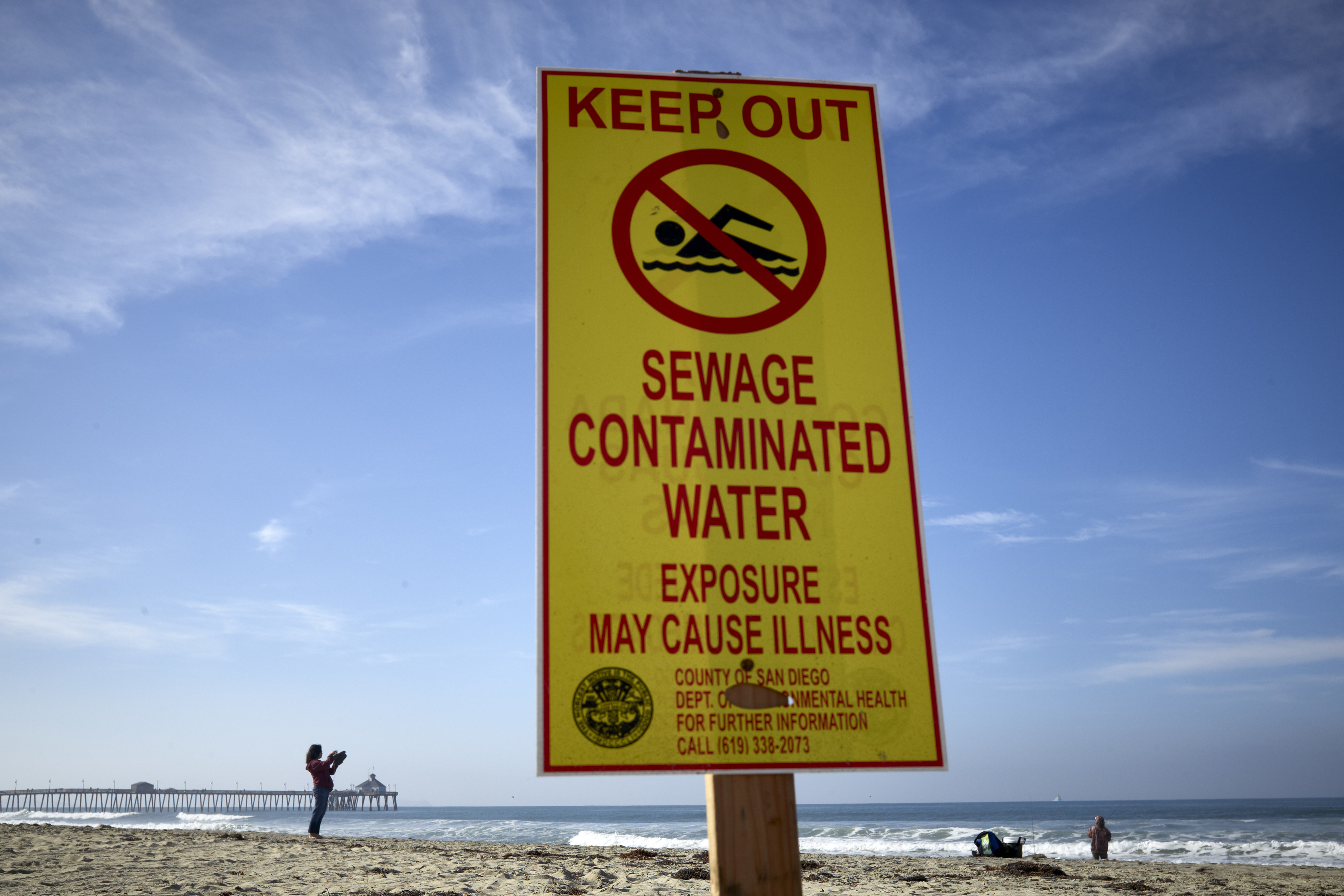US Mexico Tijuana Sewage