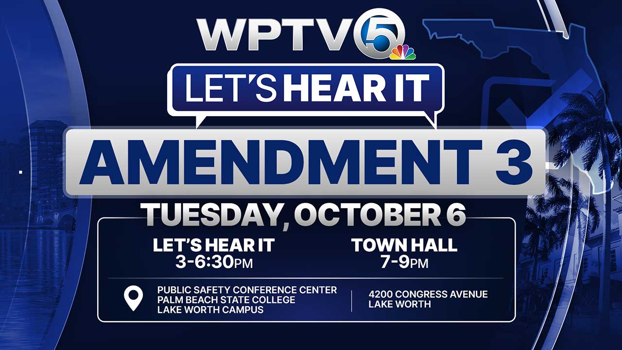 Let's Hear It: Property Tax Town Hall on Oct. 6 in Lake Worth focused on Amendment 3
