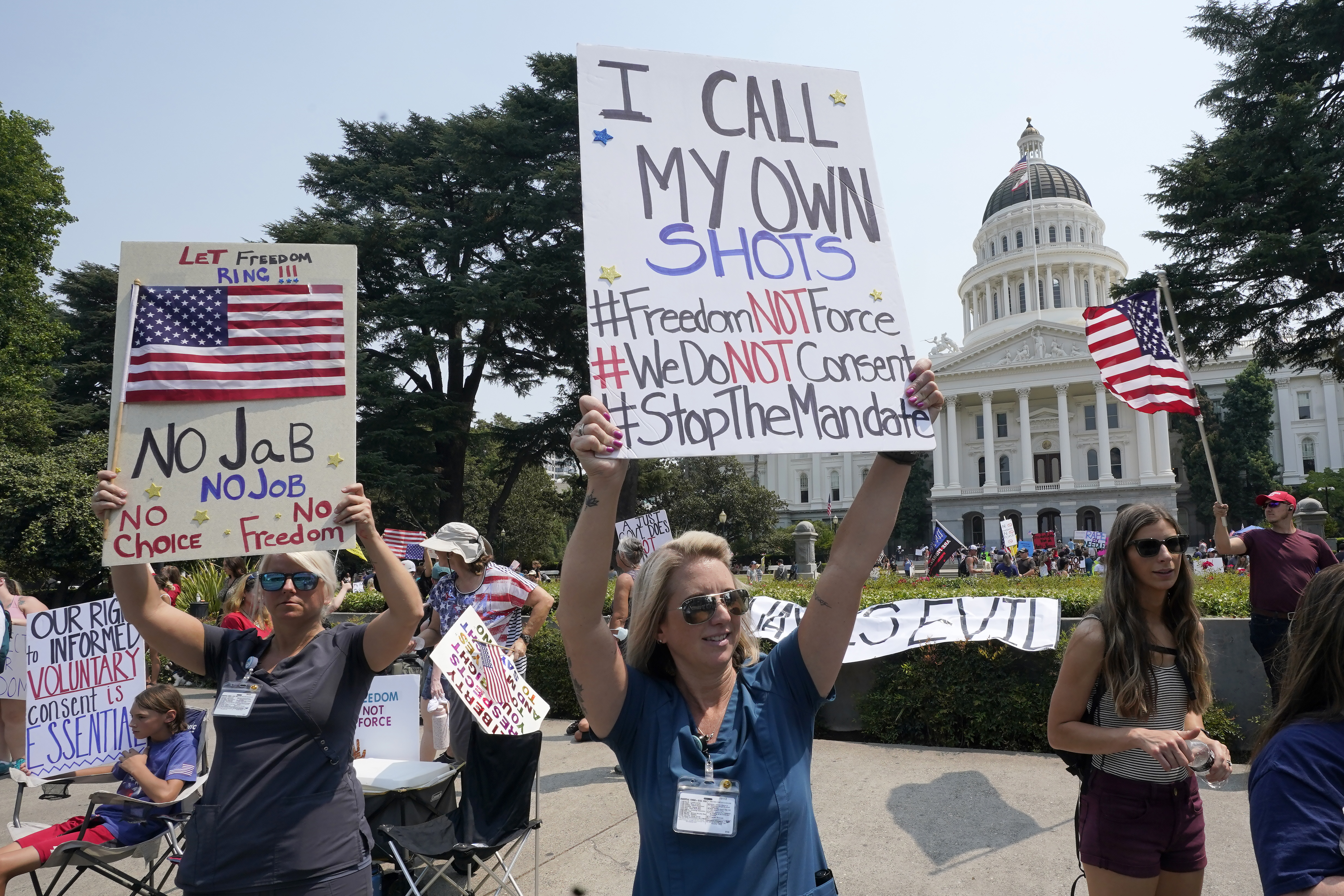 Virus Outbreak California Vaccines