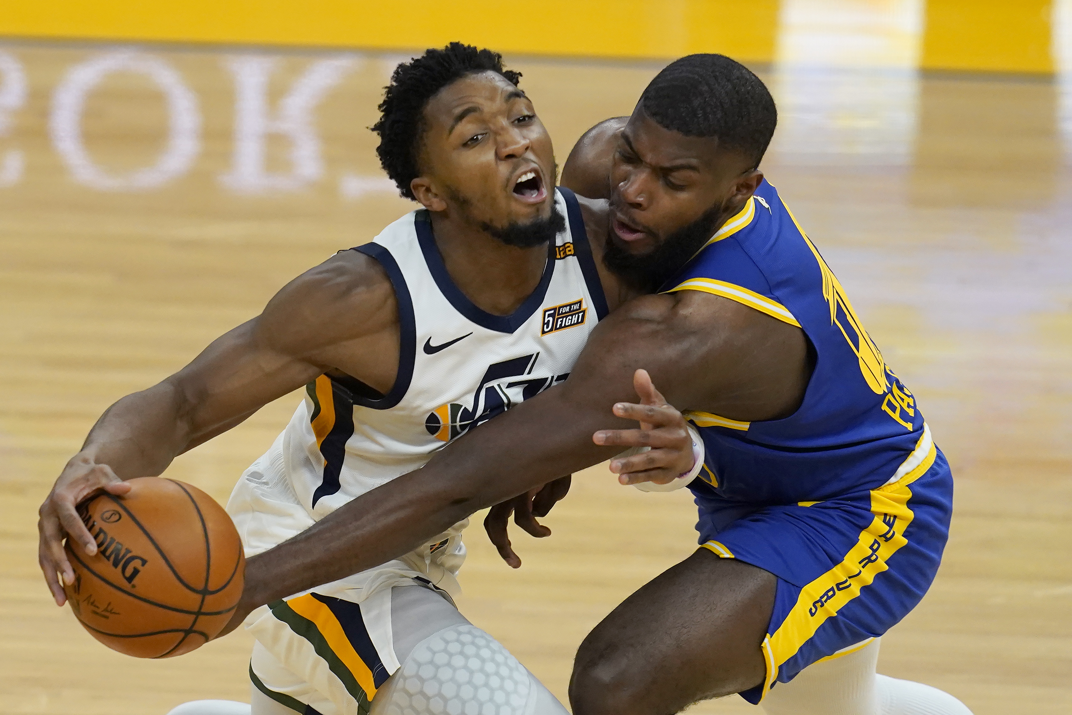 Donovan Mitchell, Eric Paschall