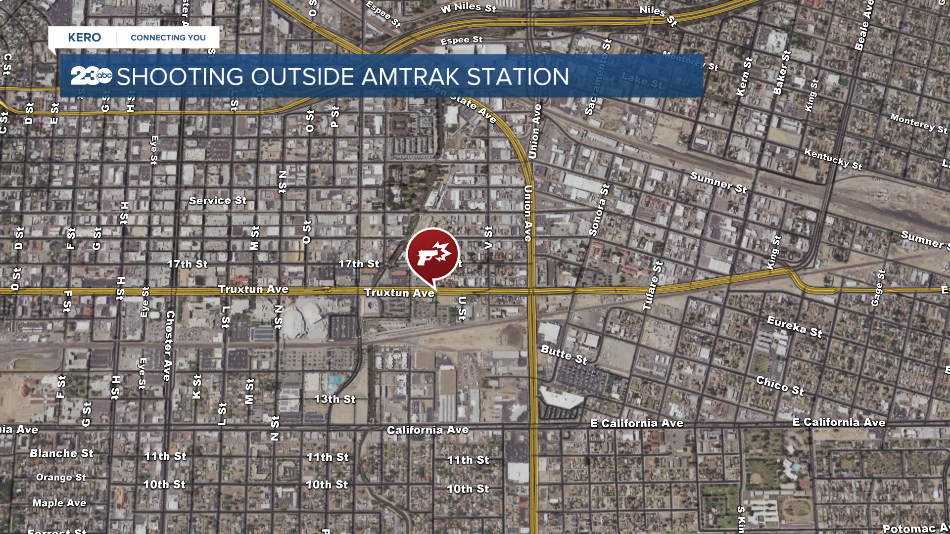 Amtrak Shooting, Bakersfield, May 30, 2022