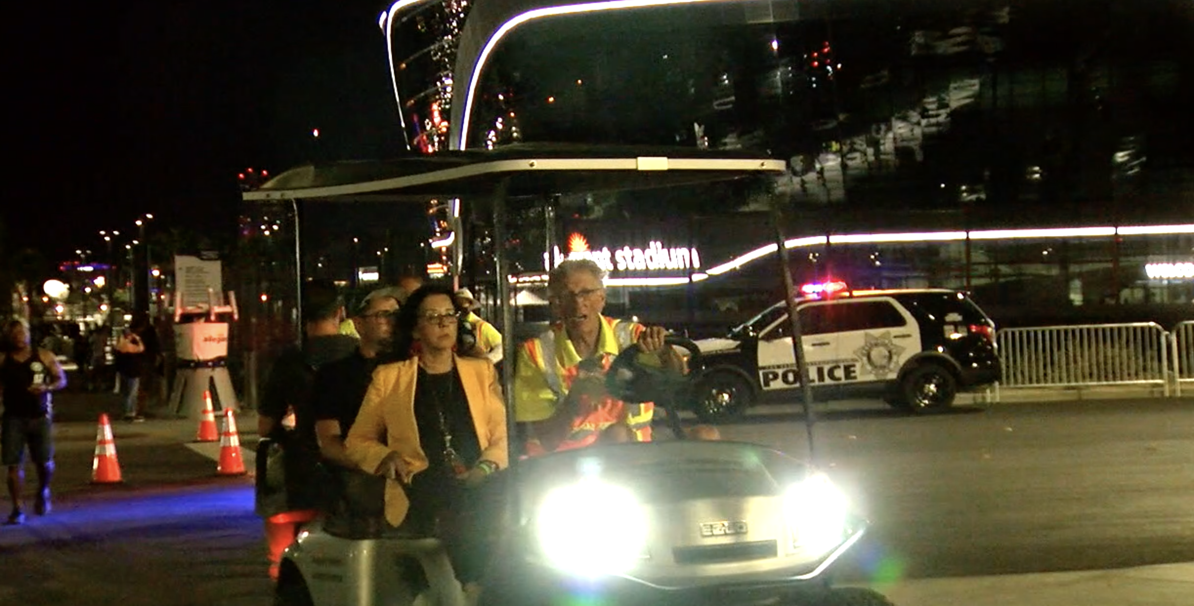 Raiders Golf cart