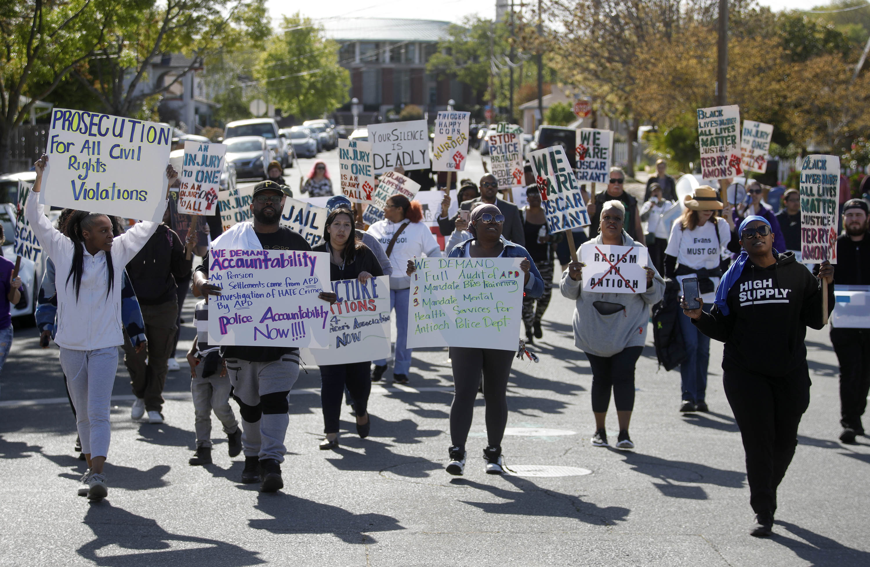 Antioch Police Protest