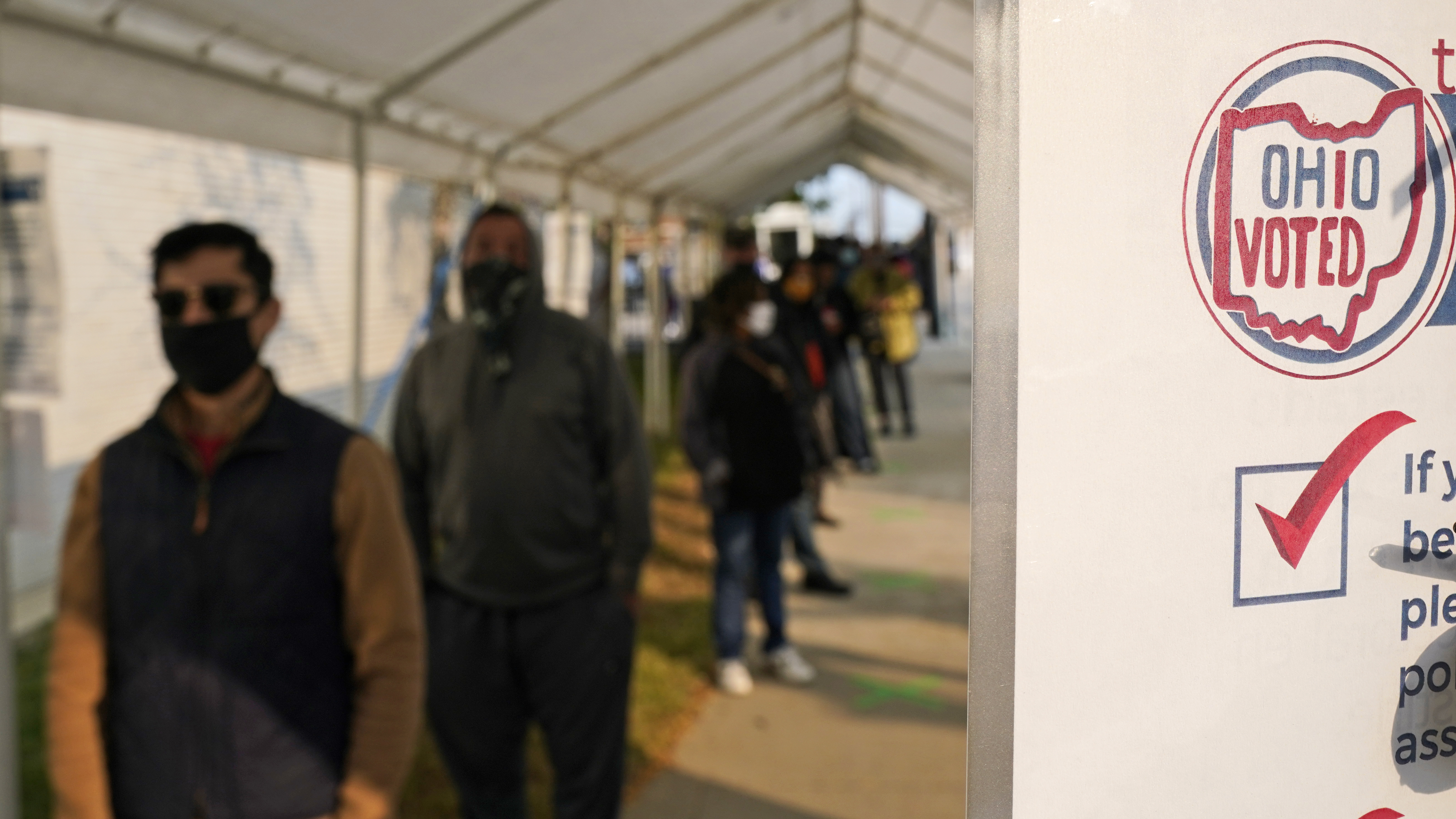 Survey shows partisan divides in voter confidence of election process and balloting counting
