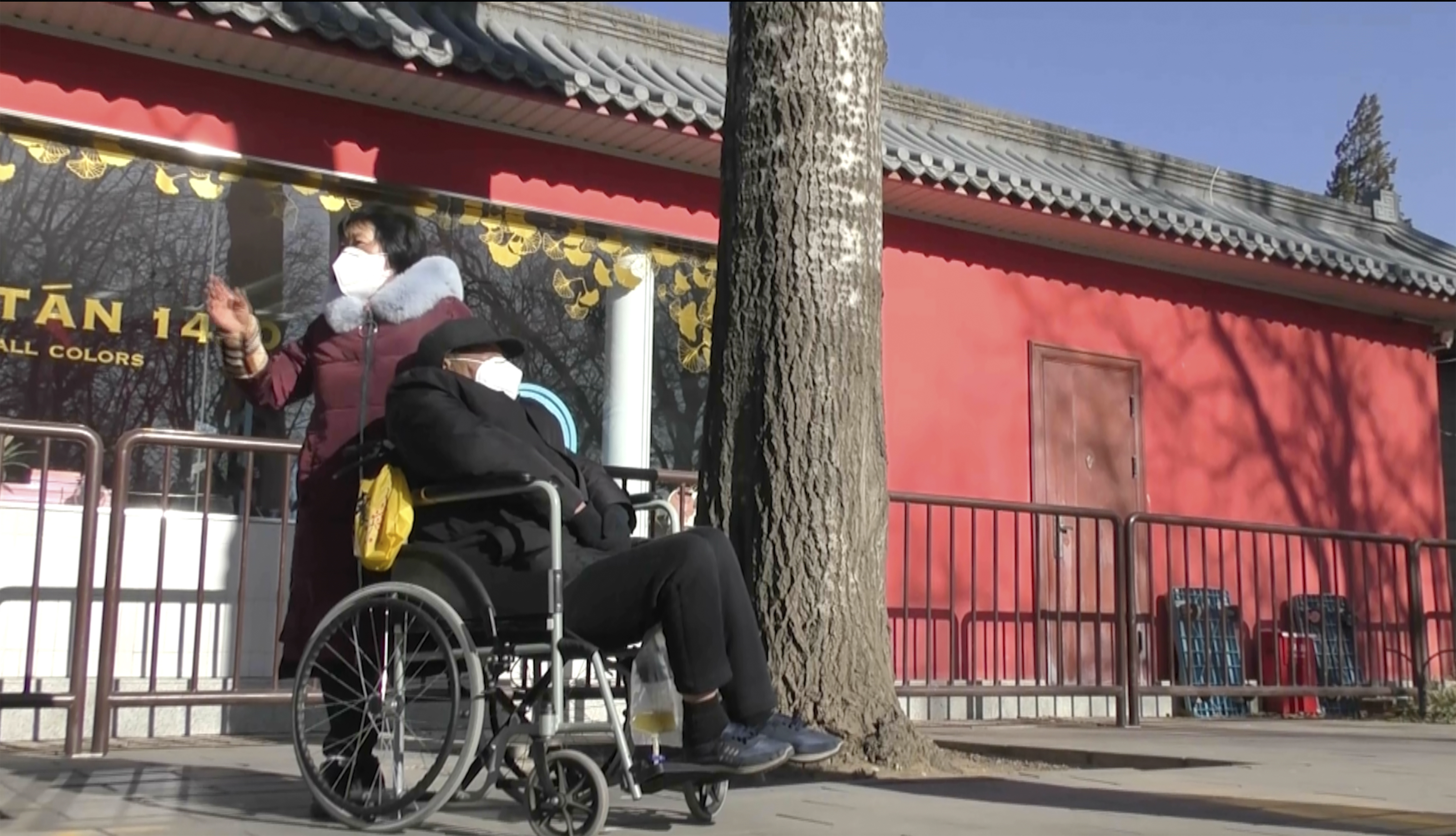 Virus Outbreak China Vaccinating the Elderly