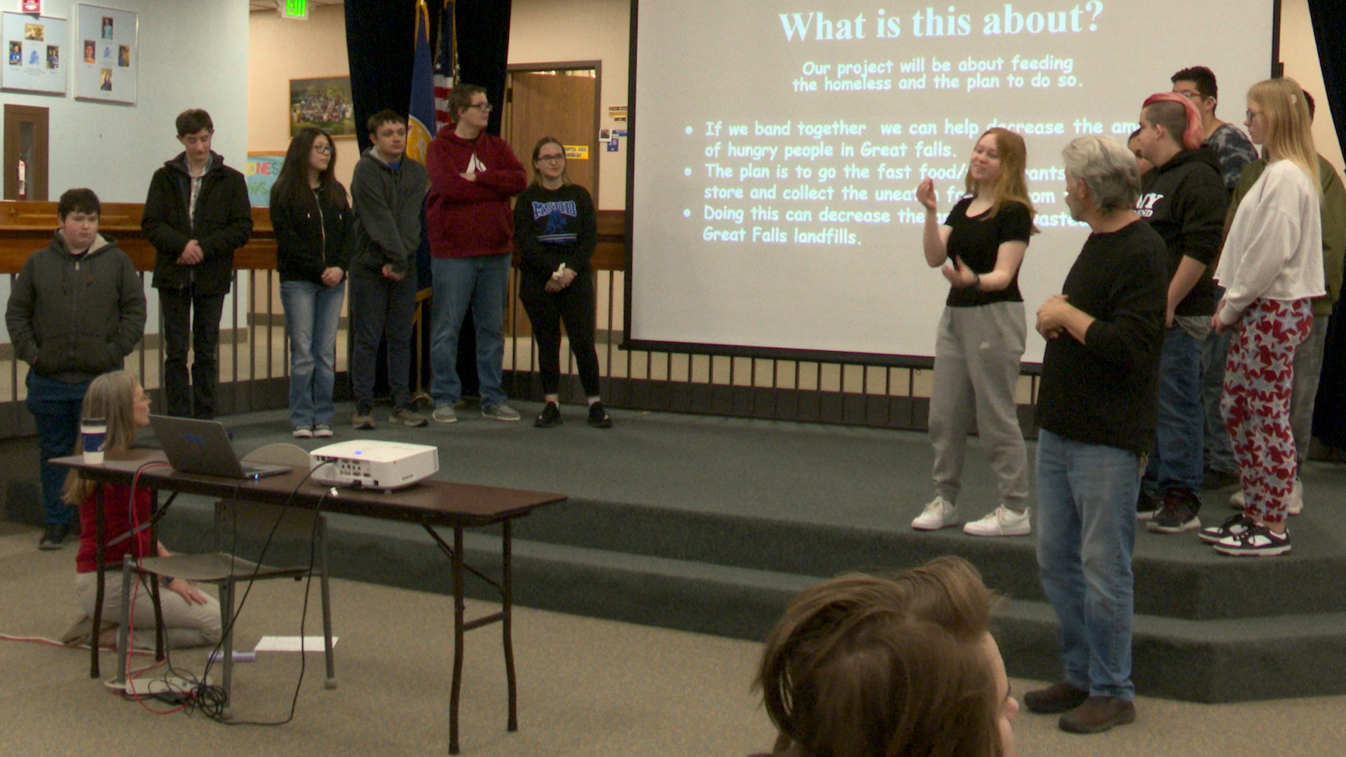 Mayor is presented an idea to Improve Great Falls