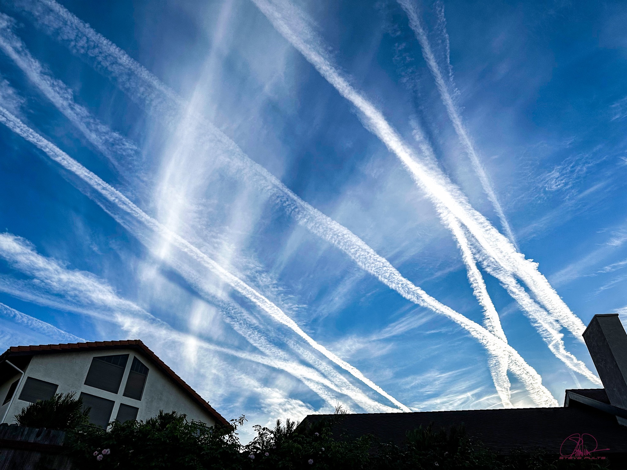 The sky over the Central Coast 
