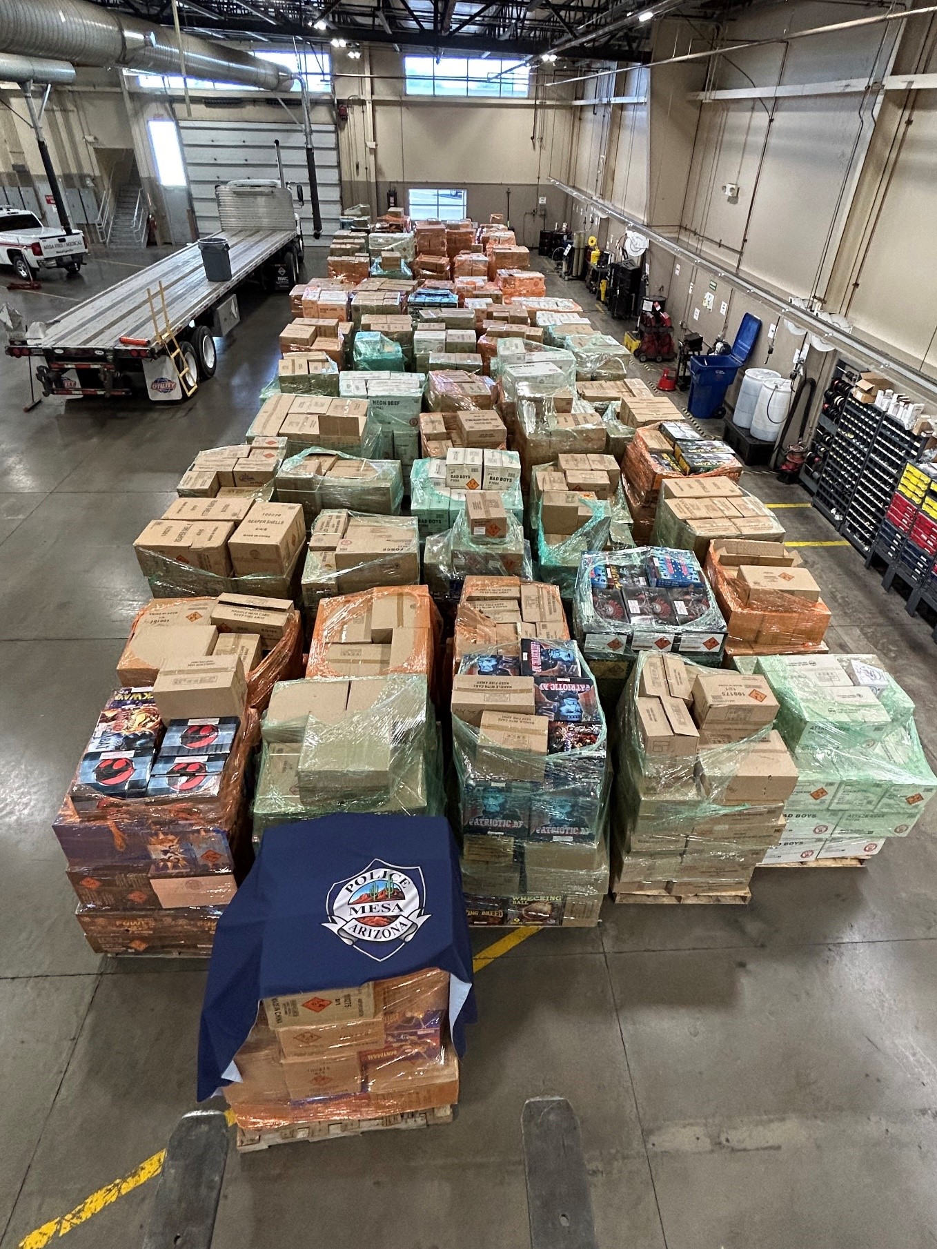 Mesa illegal fireworks