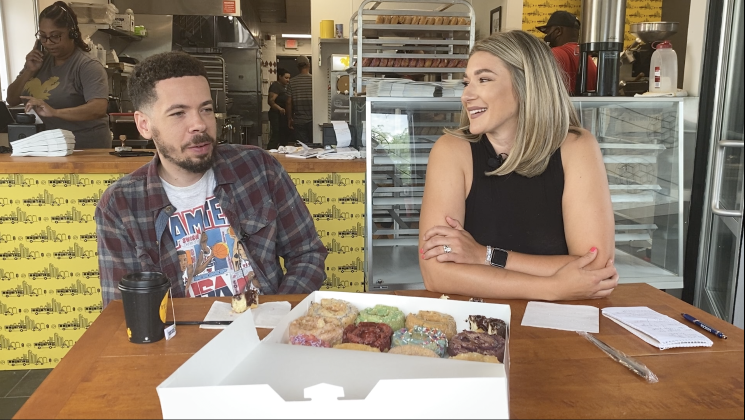 Draft and Donuts: Jeanna Trotman talks with The Athletic's James Edwards III about the 2022 NBA Draft
