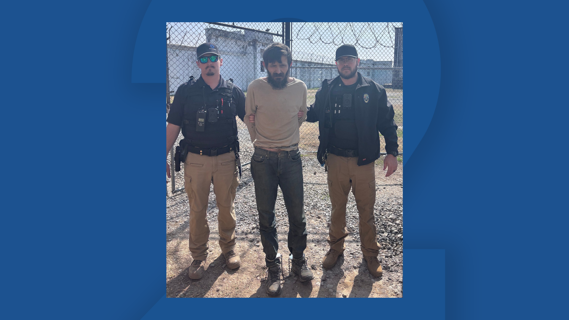 Escaped inmate recaptured in Haskell County following 12-day search