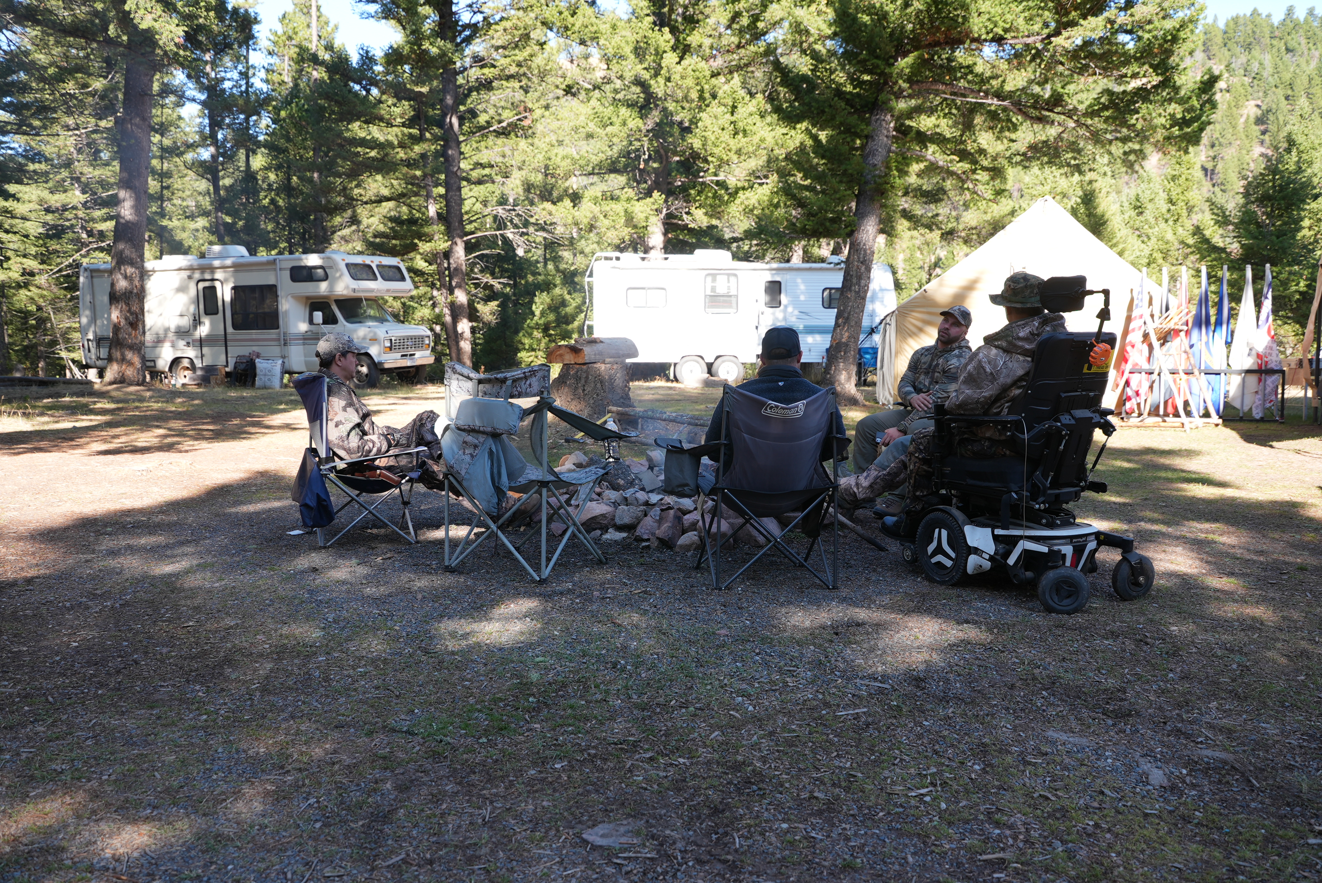 Veterans telling stories 
