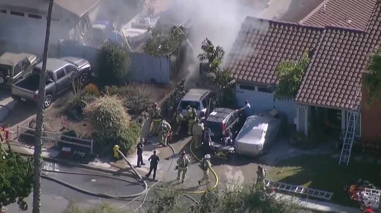 tierrasanta suv vs. house fiery crash