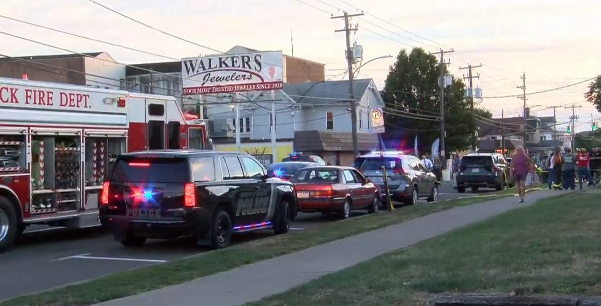 17 people were injured and one person was killed after a vehicle crashed into a crowd on Saturday.
