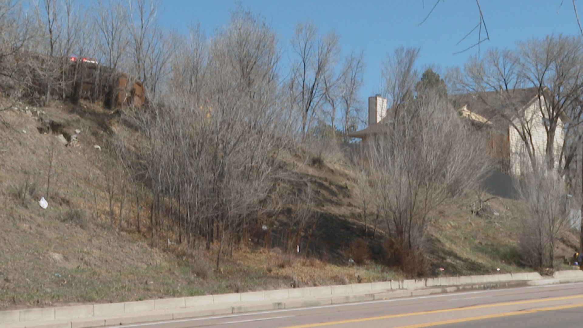 Uintah Street Grass Fire