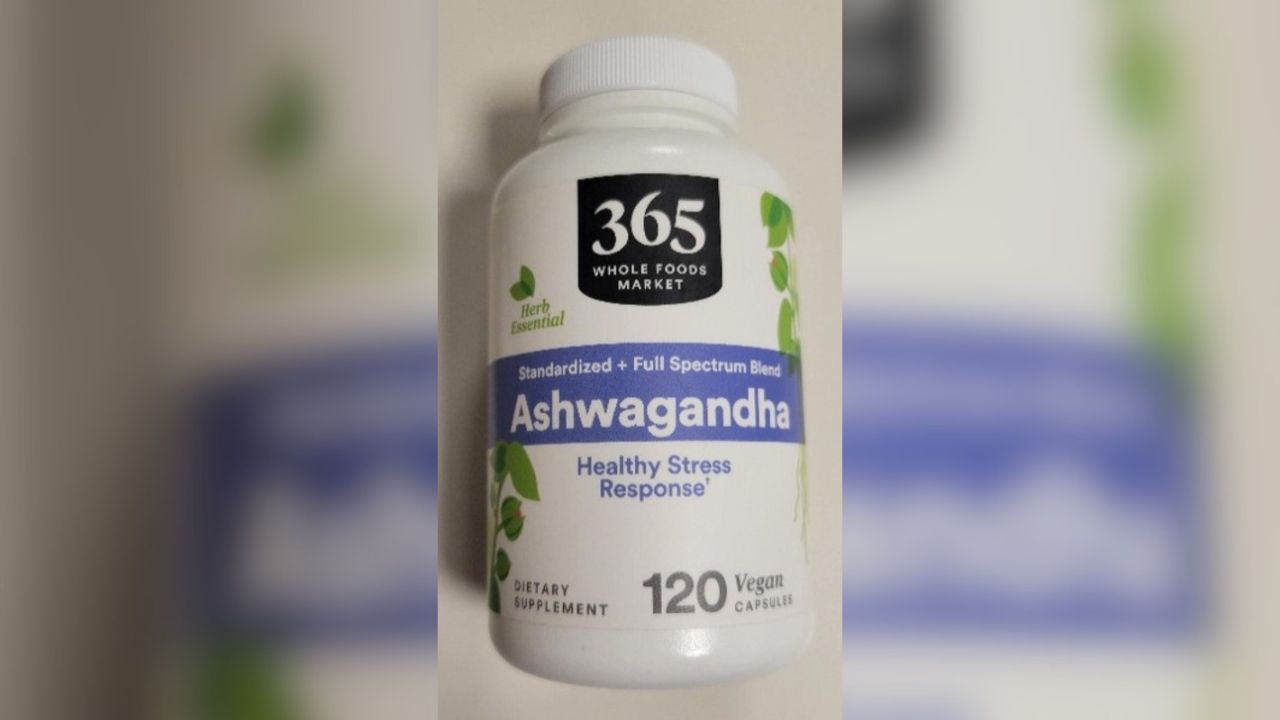 365 Whole Foods Market Standardized + Full Spectrum Blend Ashwagandha Capsules