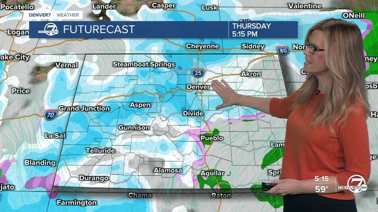 Snow by  the end of the week