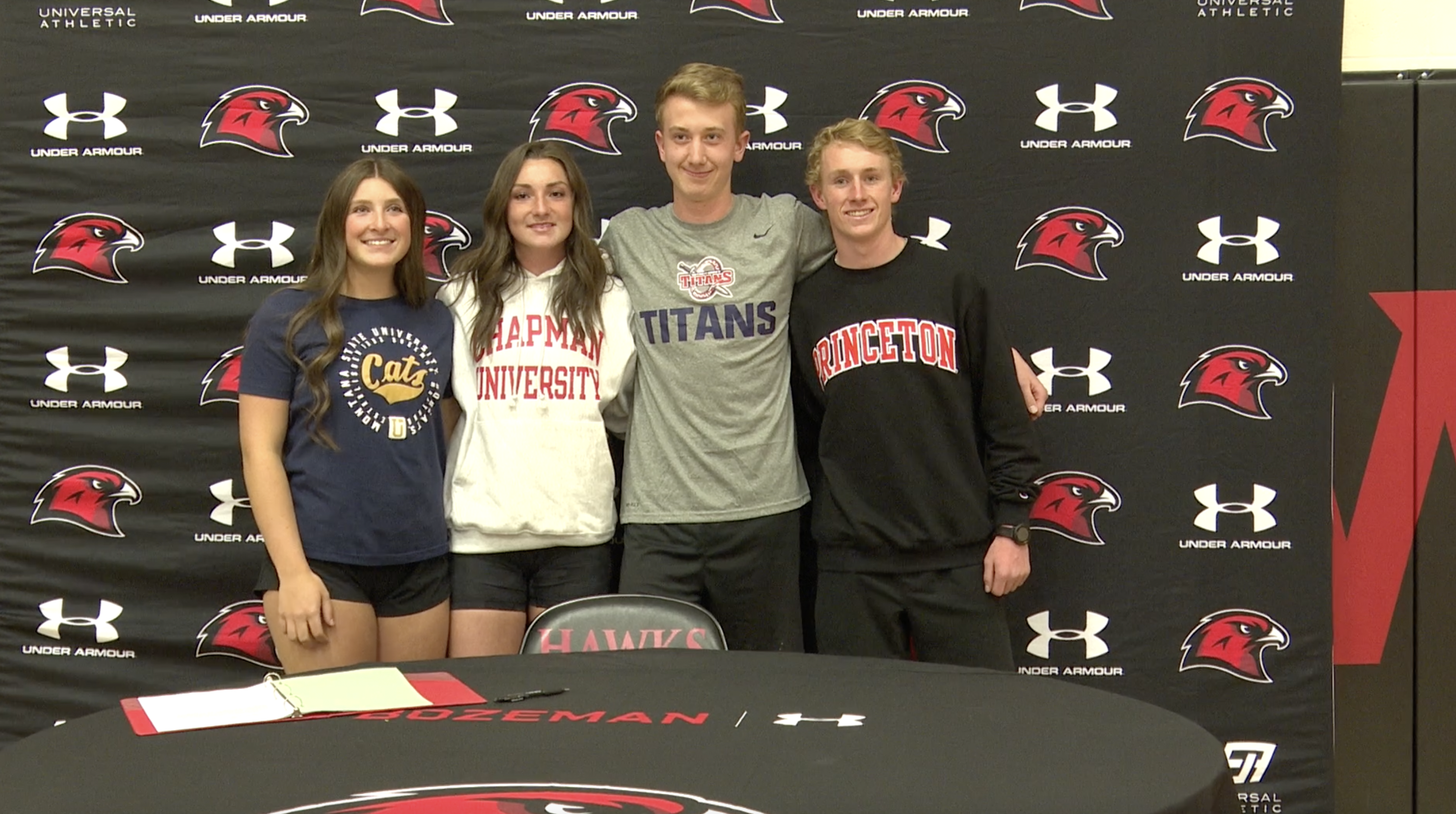 Bozeman High Signing Day Track and Field 2023