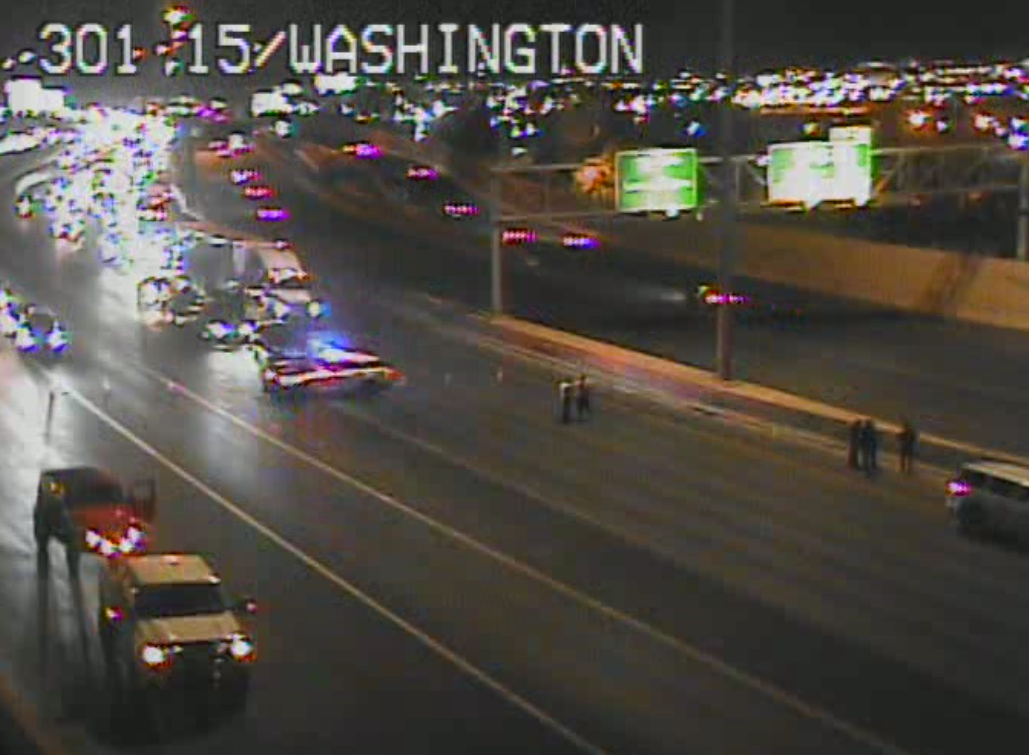 NSP: Fatal crash closes northbound IR-15 northbound at Washington Avenue