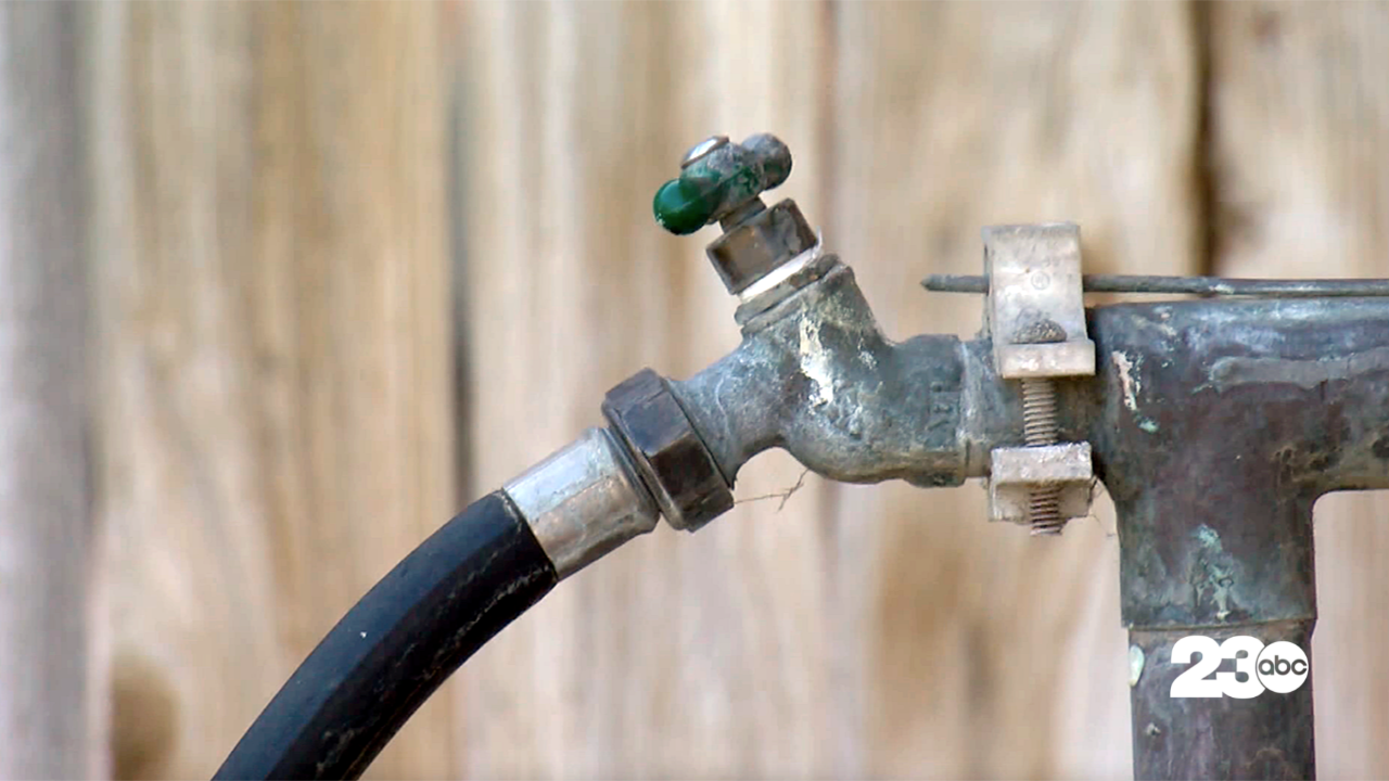 Water Spigot with Hose, Bakersfield (FILE)