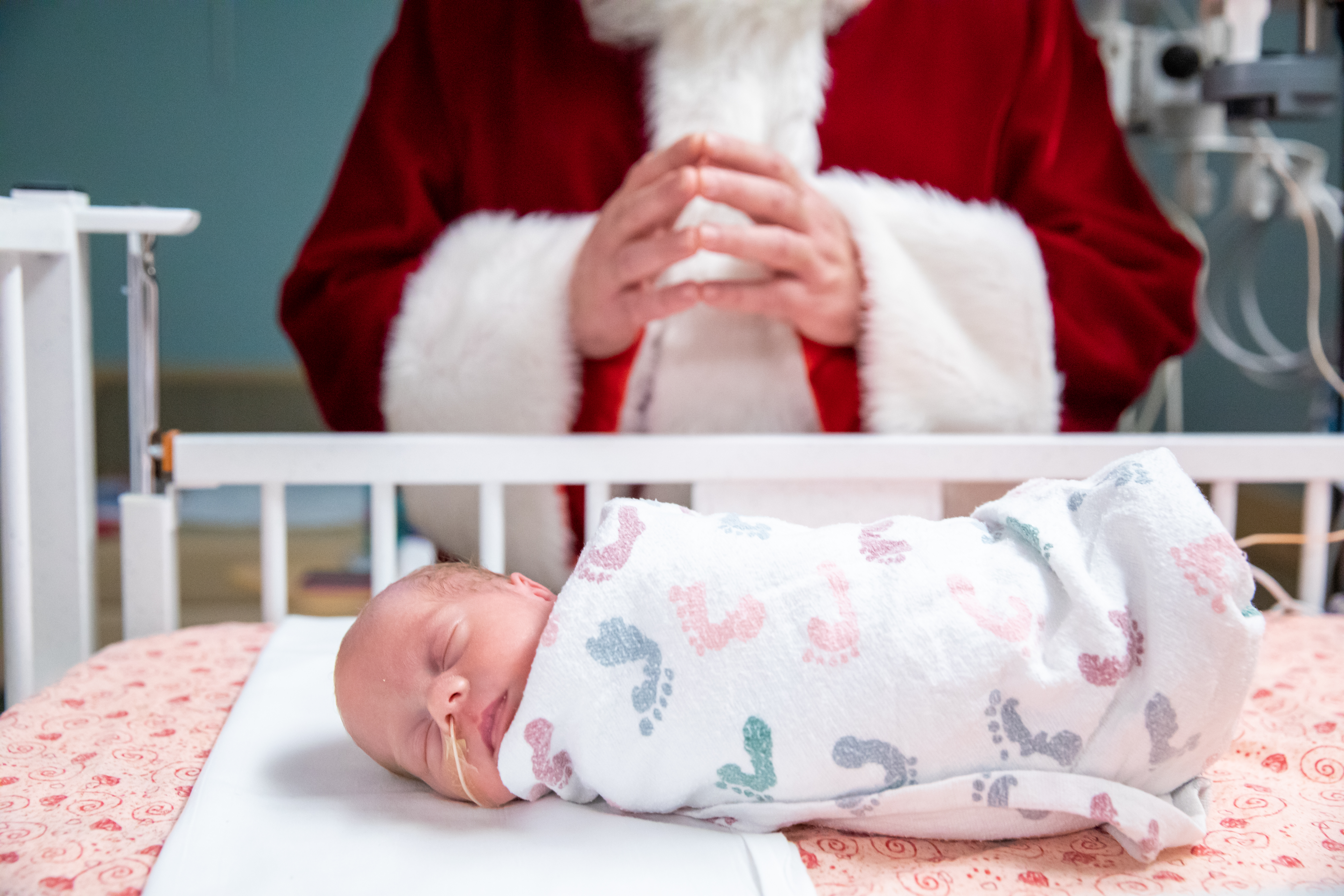 NICU Santa Visit