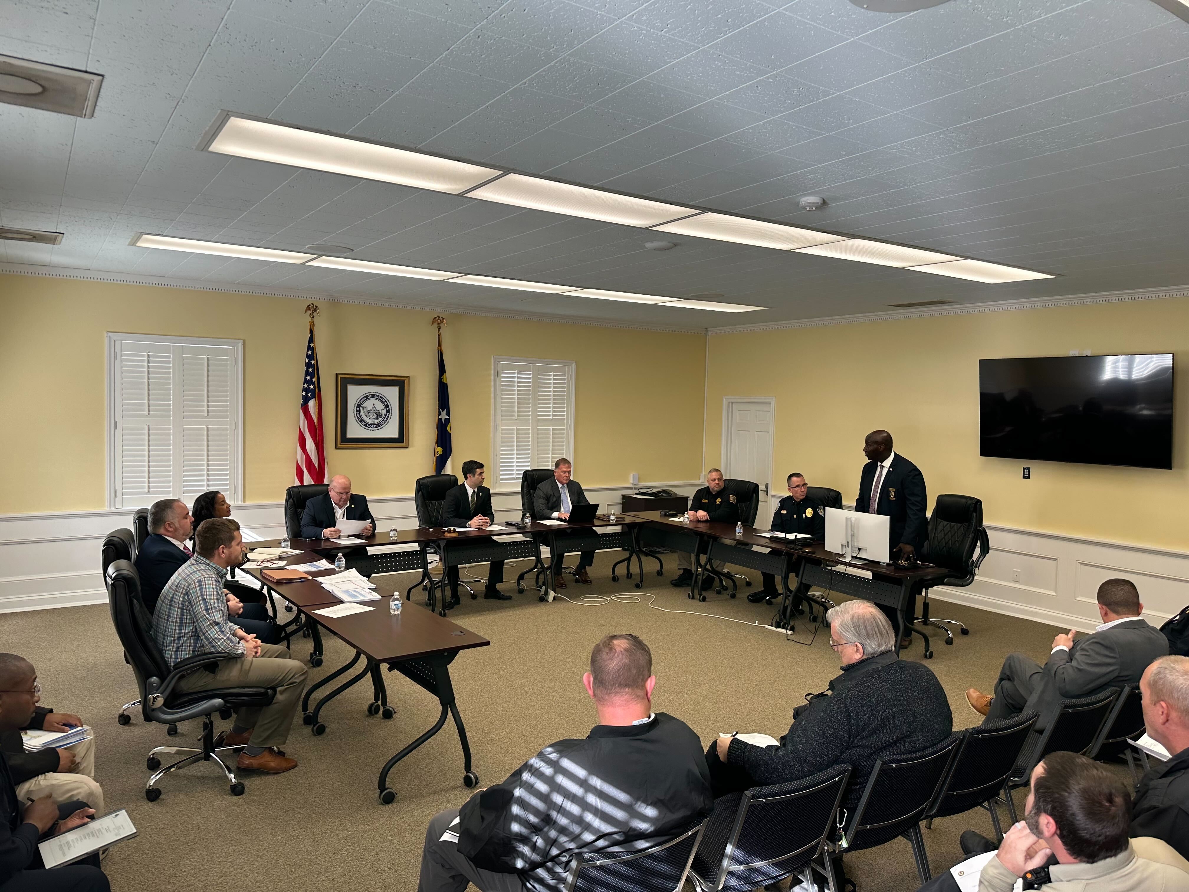 Local, federal law enforcement in N.C. pledge to work together to combat violent crime