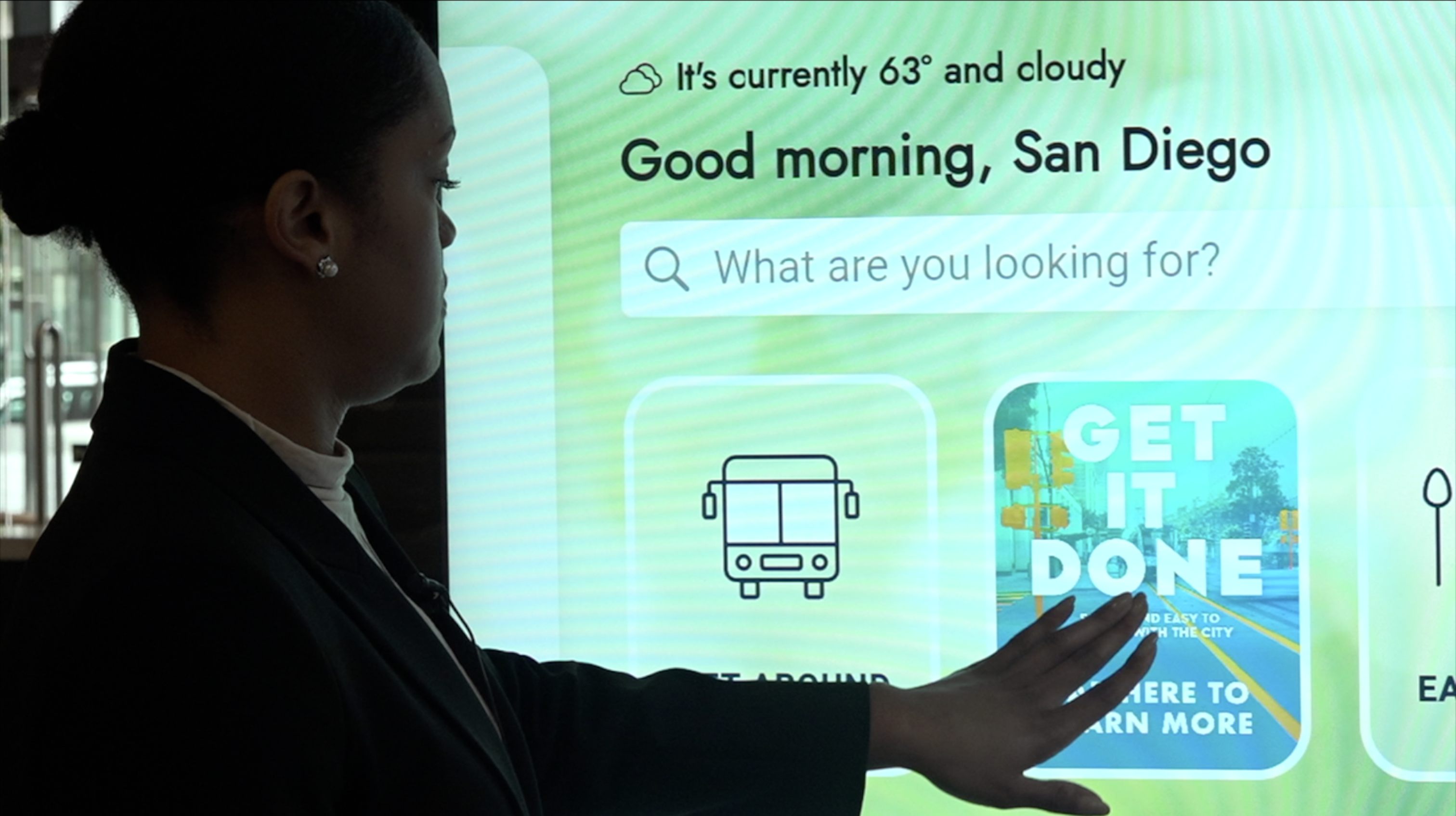 San Diego will put 50 digital kiosks on sidewalks downtown