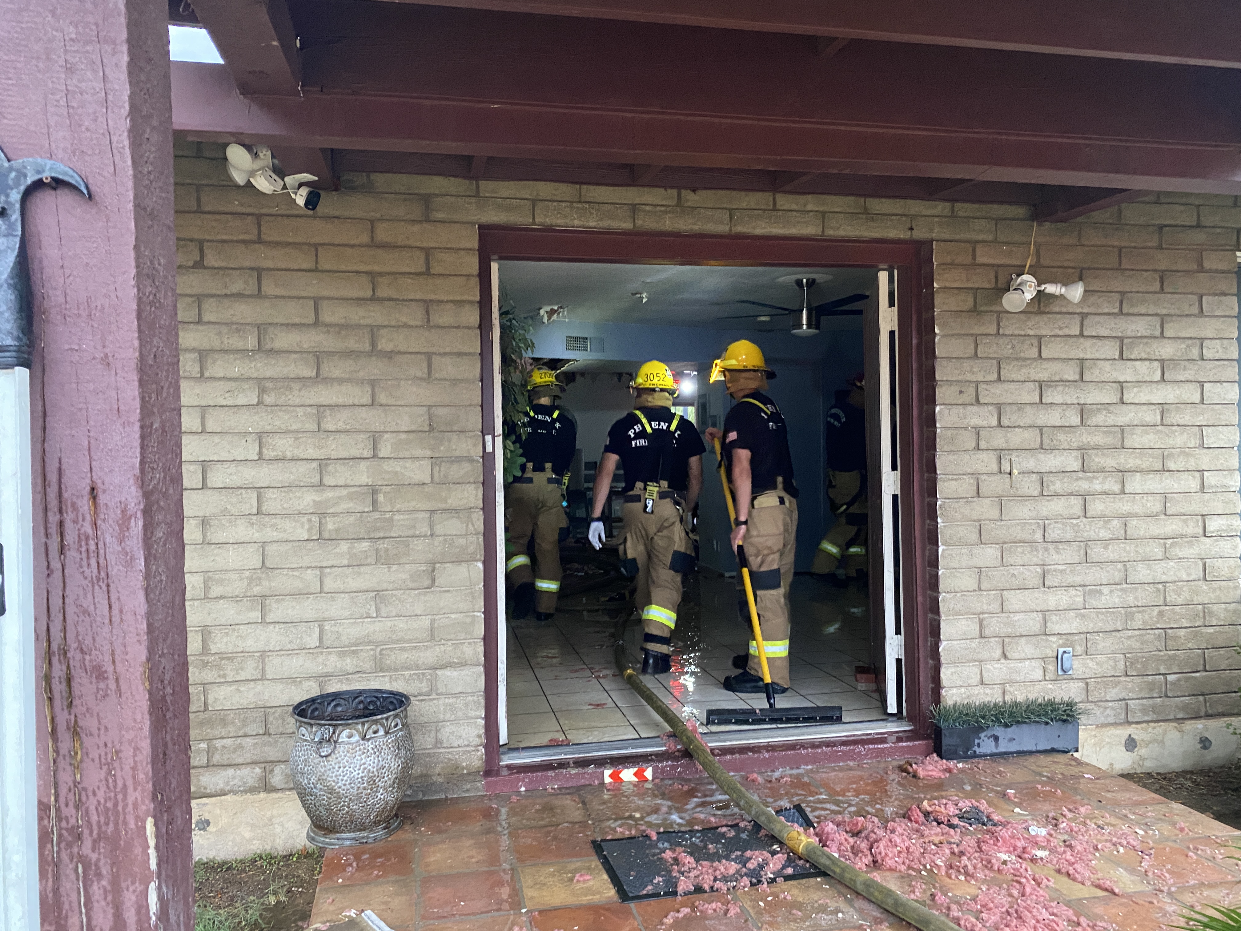 Desert Cove House Lightning Strike