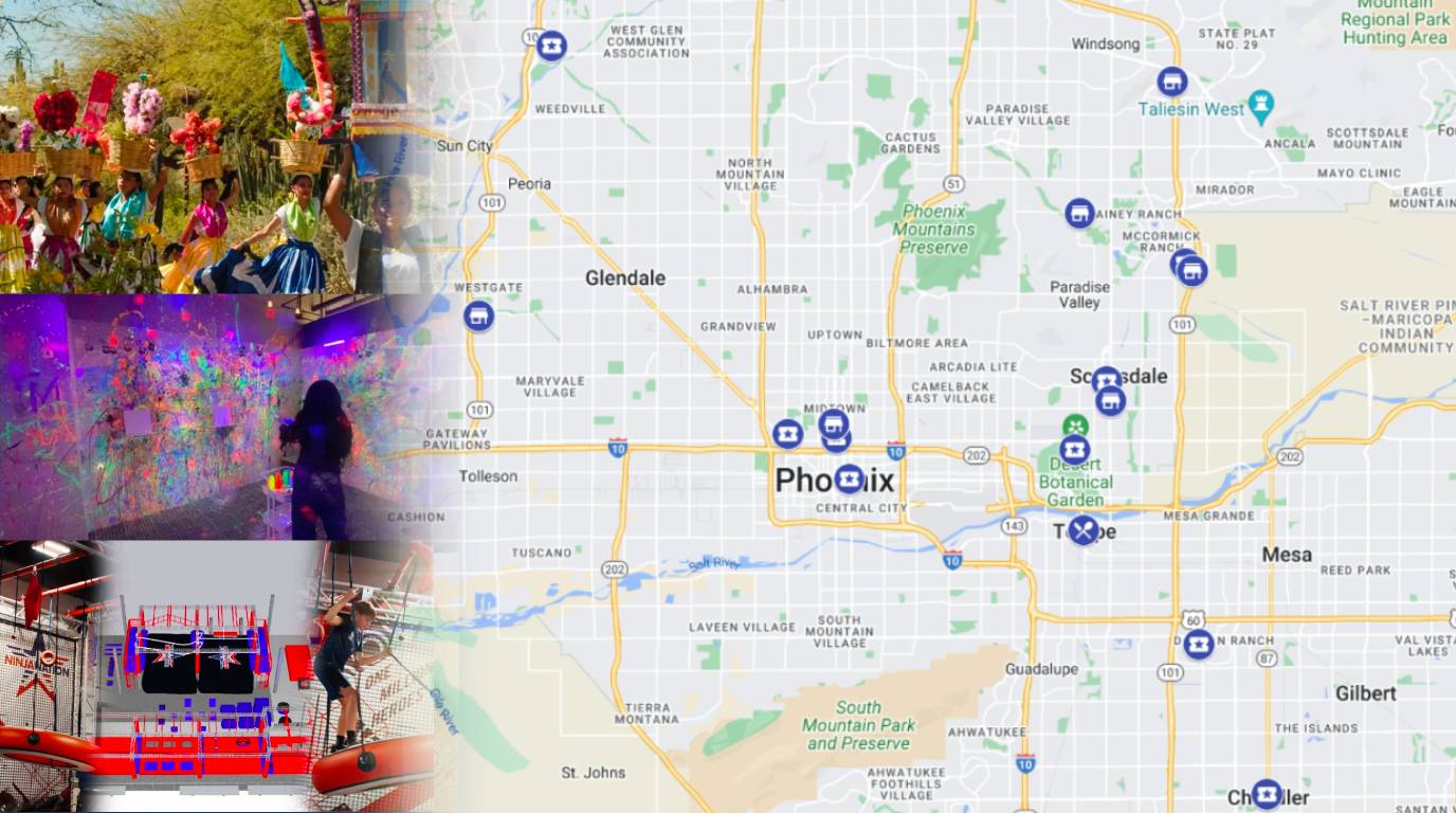 Interactive Map: Things To Do in the Valley