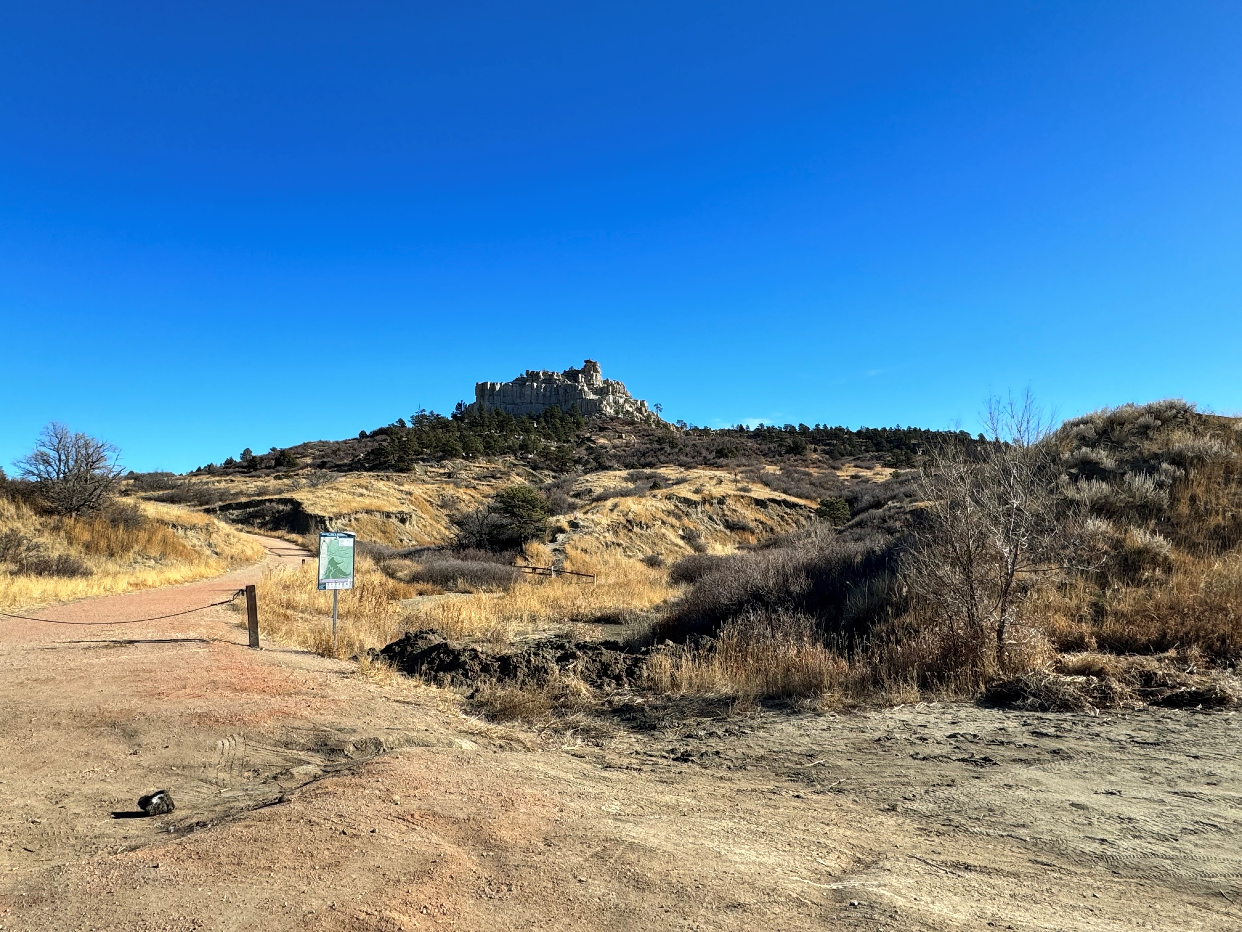 Austin Bluffs Open Space Trailhead 