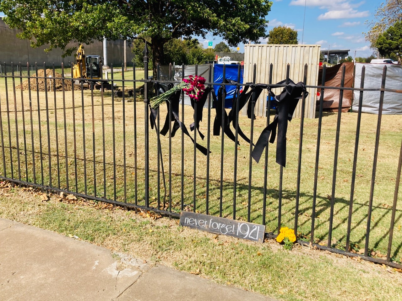 Day four of the second test excavation in the 1921 Tulsa Race Massacre Graves Investigation