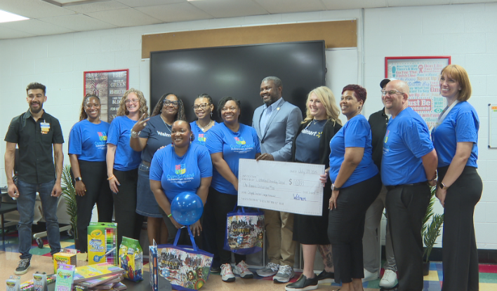 Cumberland Elementary wins teachers lounge makeover from Walmart and Crayola