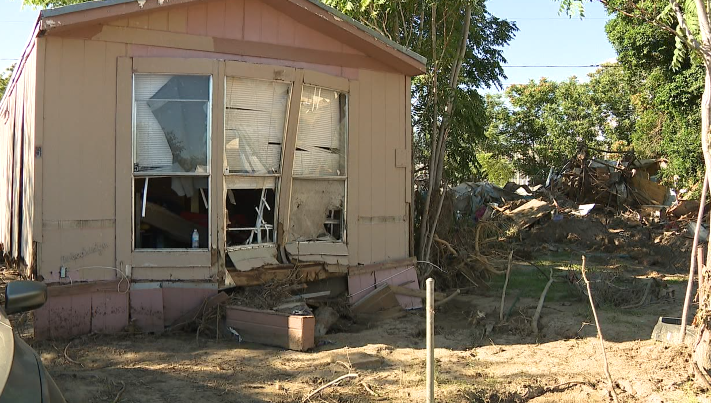 Gila Bend flooding damage