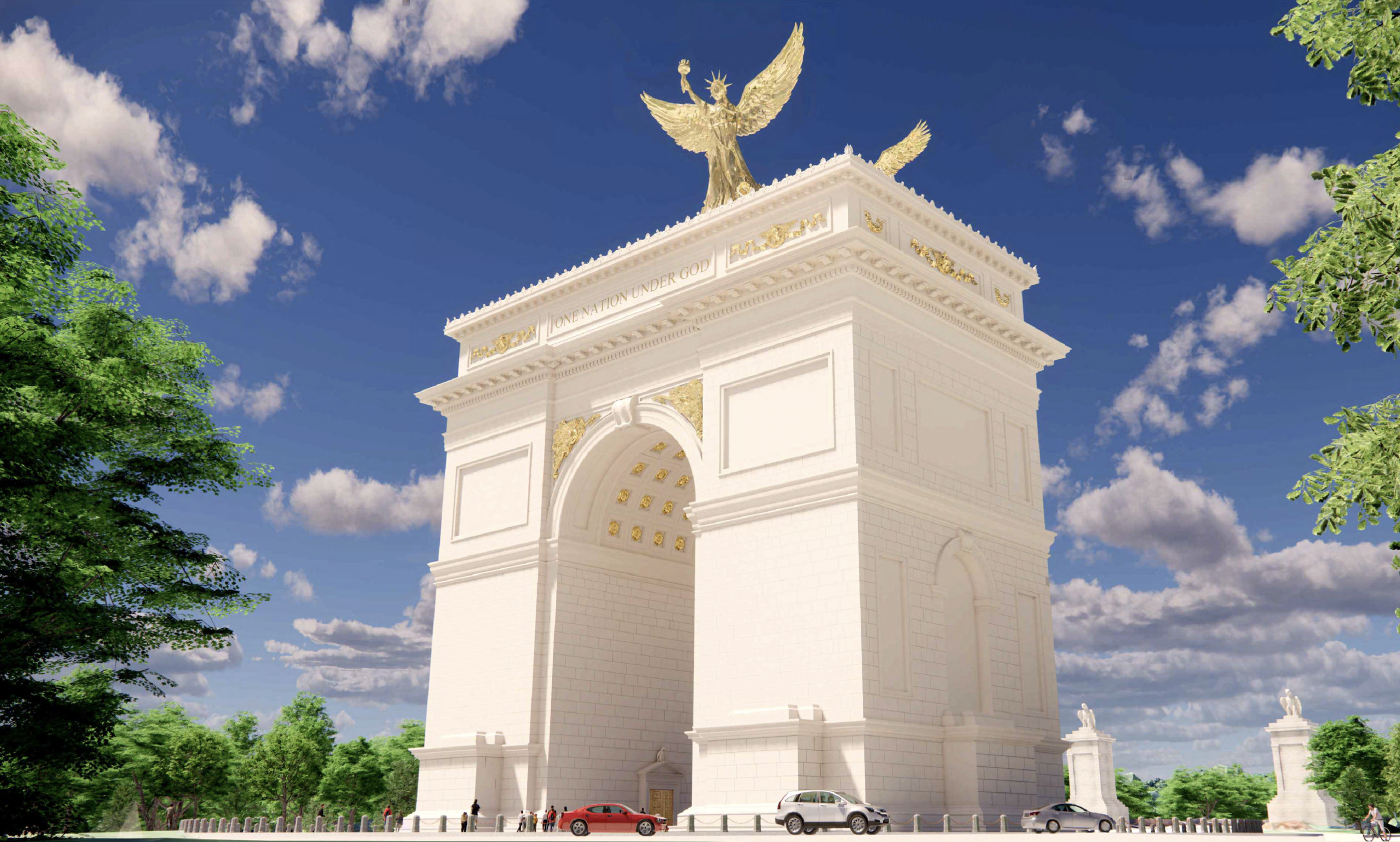 triumphal arch design july 2026