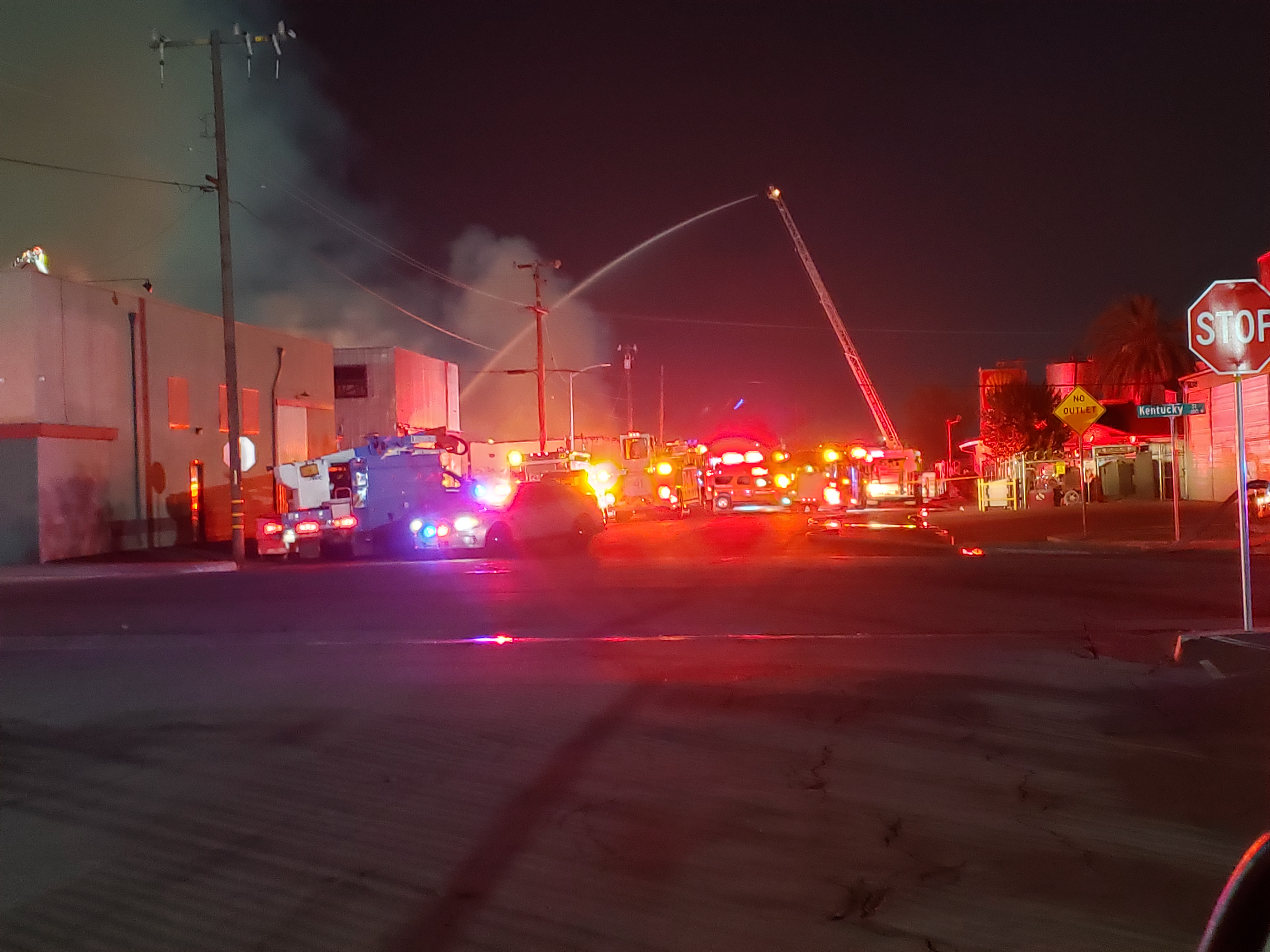 Fire in East Bakersfield