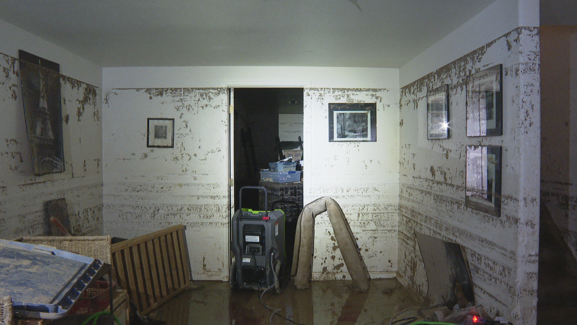 Neighbors are banding together as many of them try and clean out what is left of their flooded basements