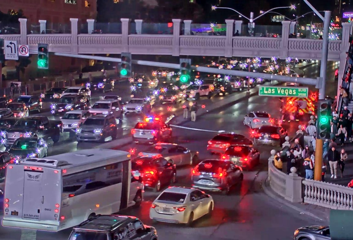 Las Vegas Boulevard traffic issues