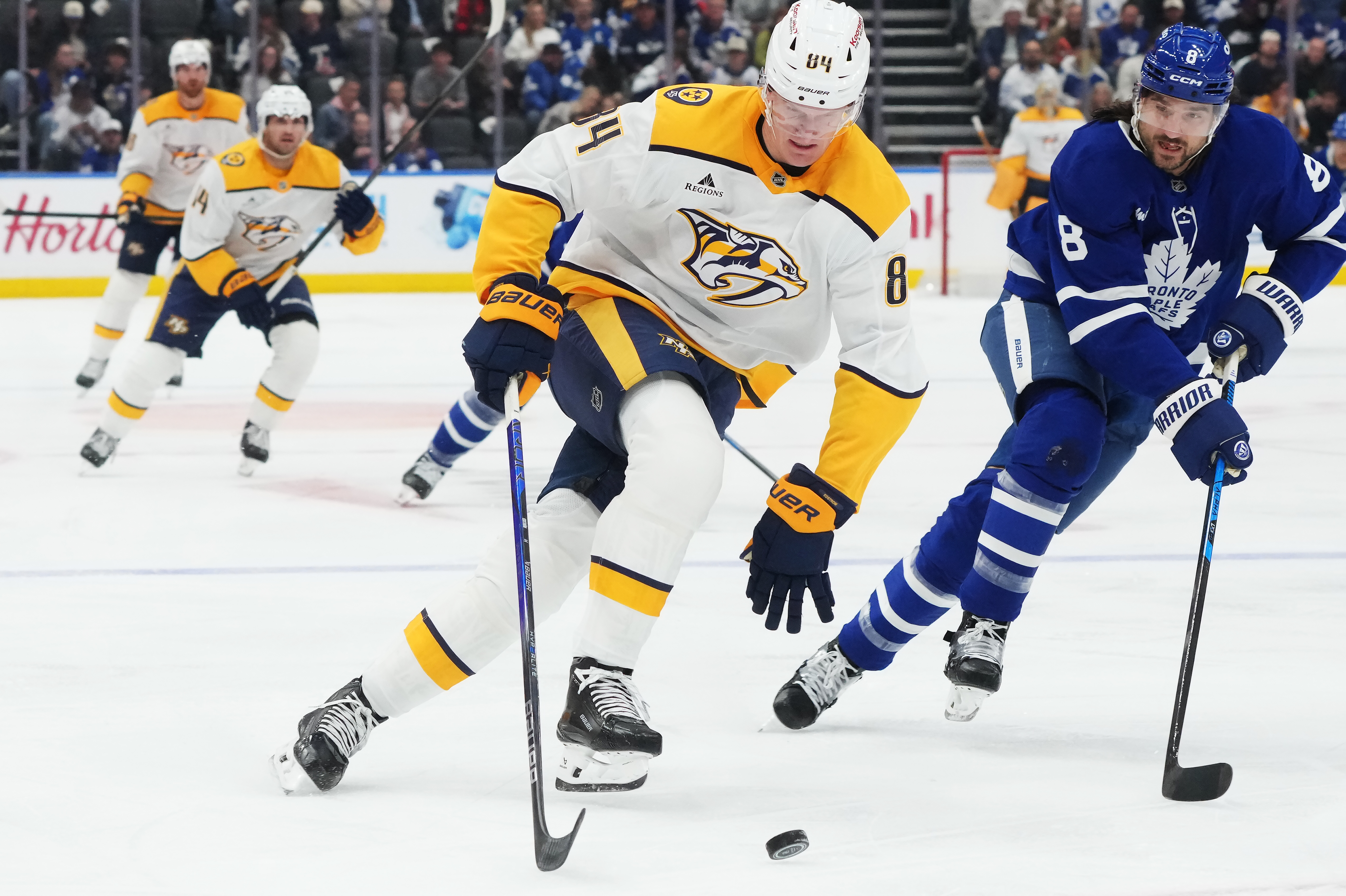 Predators Maple Leafs Hockey