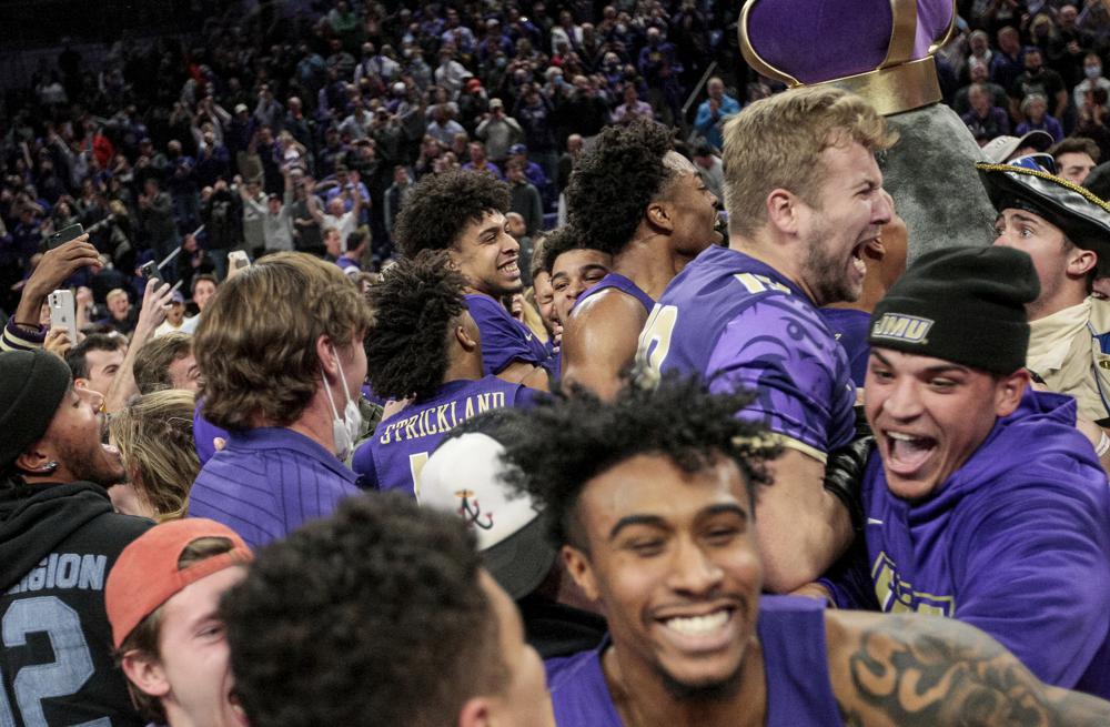 James Madison gets 1st win in 12 tries against Virginia