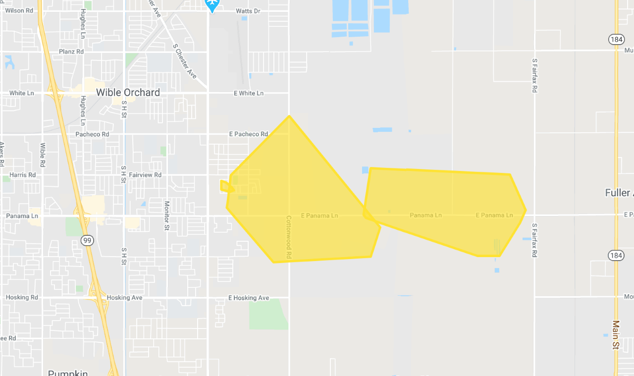Hundreds Without Power in Southeast Bakersfield