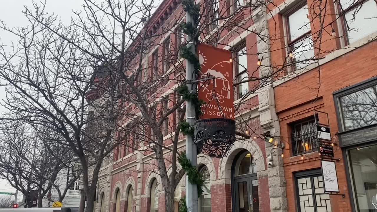 Downtown Missoula Winter