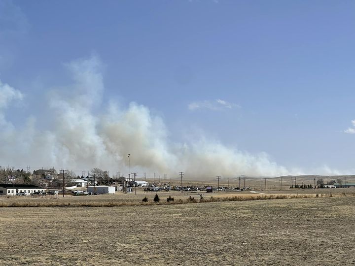 Fire Near Simla 