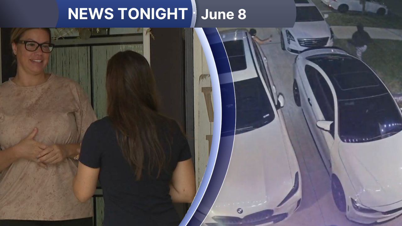 News Tonight - Top Headlines and Weather for June 8