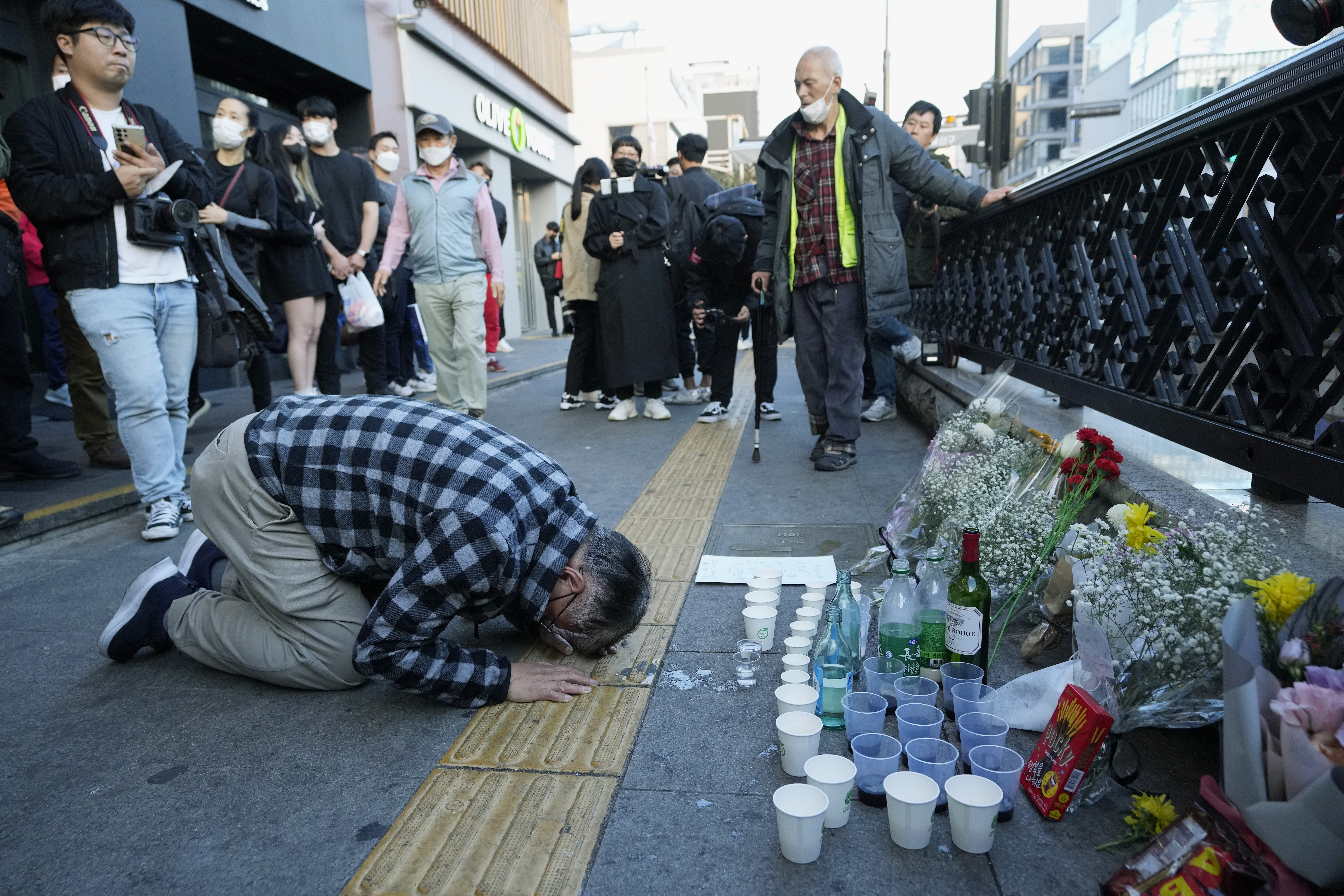 South Korea Halloween Crowd Surge